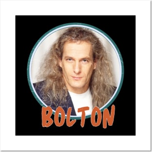 michael bolton  quotes art 80s style retro vintage 70s Posters and Art